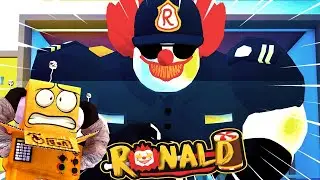 КЛОУН РОНАЛЬД ПОЛИЦЕЙСКИЙ В РОБЛОКС! СТРАШНАЯ ИСТОРИЯ ROBLOX