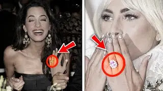 5 CRAZY Engagement Rings Celebs Own