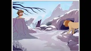 The Lion and the Mouse Story in Scratch
