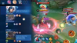 NO*B CHOU PRANK WENT WRONG?!? - Mobile Legends