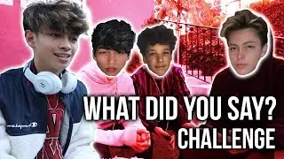So we tried doing the Whisper Challenge... w/ Chase Keith, Oliver Moy, Oscar