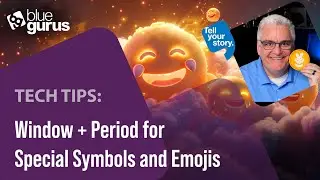 Tech Tips: Window + Period for Special Symbols and Emojis