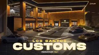 FiveM LS Customs MLO | NOIR Performance - Premium Mechanic Shop [QBCore/ESX]