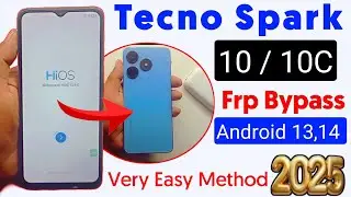 Tecno Spark 10/10C Frp Bypass Android 13 Without Pc | Tecno Spark 10C(k15k)Google Account Bypass   