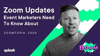 Zoom Updates Event Marketers Need To Know About | Boom: Episode 1 | Zoomtopia 2020