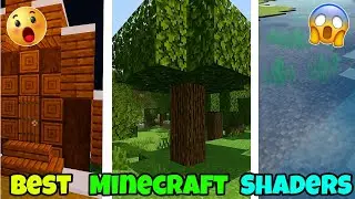 Top 3 Best Minecraft Shaders For Minecraft PE 🤩🔥