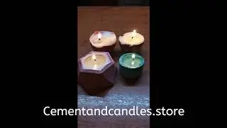 cement & candles