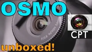 DJI OSMO handheld gimbal Unboxing! Unboxing with a TWIST or two! ;)