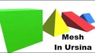 Mesh In Ursina Engine | Learn Ursina Engine