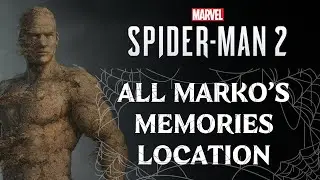 ALL MARKO'S MEMORIES LOCATION IN MARVEL'S SPIDERMAN 2 WALKTHROUGH [4K 60FPS]