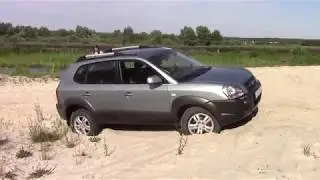Hyundai Tucson поедет ли по песку?
