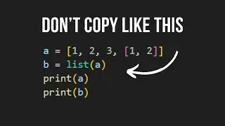 Shallow And Deep Copy In Python