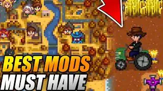 TOP 10 MUST-HAVE MODS for STARDEW VALLEY (IMPROVE GAMEPLAY & REALISM)