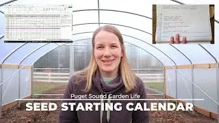 Seed Starting Calendar - Start it now!