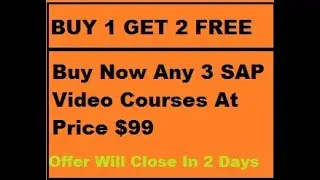 SAP Training Video Course and SAP Study Materials Watch Till End