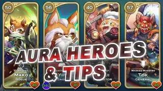 Aura Heroes & Tips #11 - Hero Guides - Art of Conquest