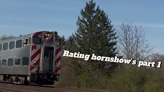 Rating hornshow’s part 1 #maximconductor1403luckett #metrarail #railfan