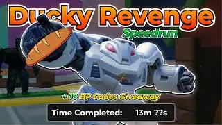 DUCKY REVENGE Hard Mode SPEEDRUN In 13 Minutes | TDS