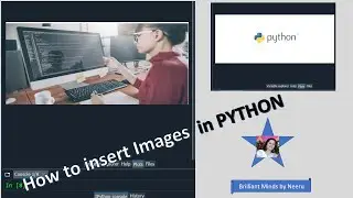 How to insert IMAGES in PYTHON-Insert JPG ,PNG images in PYTHON PROJECTS  CS ,IP, B.Tech , MCA , BCA