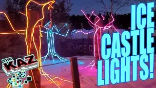 Ice Castle Lights and Giant Igloo - Lake George NY