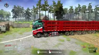 Spintires: MudRunner - VOLVO FH16 8X4 Driving Roads | MODTRUCK 2022