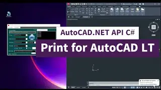 10 | AutoCAD.NET API C# | How to print multiple drawings for AutoCAD LT