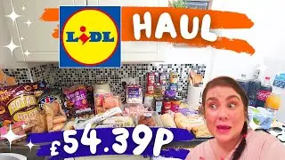 LIDL GROCERY HAUL 🌟 | Meals on a budget | Stretching the cash before January pay day!
