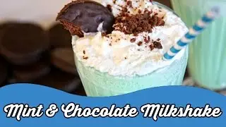 Milkshake with Mint and Chocolate| Summer Special Cool Drink