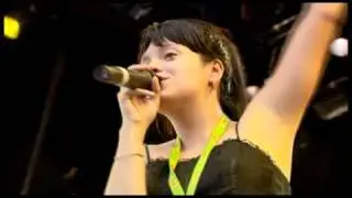 Alfie - Lily Allen  Live T Park 2007