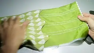 cut work sleeves design with Anchor thread