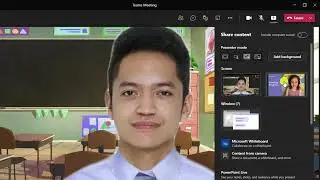 Dynamic Presenter View and Reflect App in Microsoft Teams (Taglish)