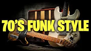 🎶 Funk GROOVE | Guitar Backing Track | D9 100 Bpm - GJ 154