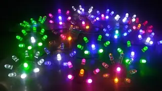 DIY Colourful Flower Using LED