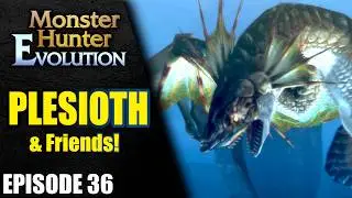 The Evolutions of Plesioth and Friends in Monster Hunter - Heavy Wings