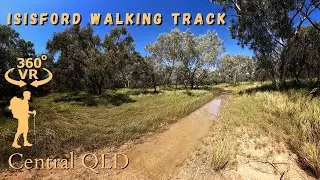 Isisford Walking Track, Outback Walk - 360° Walkthrough | VR 4K