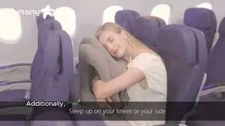 Sunany Travel Pillow, Inflatable Neck Pillow Used