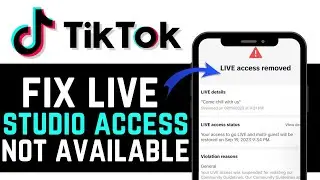 HOW TO FIX TIKTOK LIVE STUDIO ACCESS NOT AVAILABLE! | NEW UPDATED TUTORIAL 2026!
