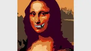 Mona smiles
