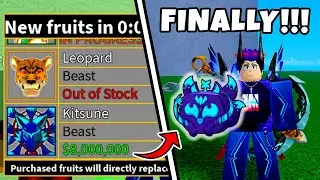 Finally! Kitsune Fruit On Stock!!! | Blox Fruits