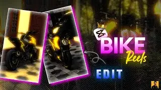 Trending Instagram Bike reels video editing capcut tutorial 🔥 new transaction effect in capcut 💯
