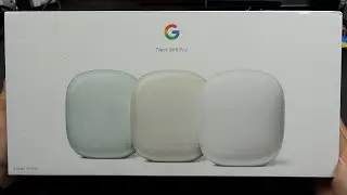 Google Nest Wifi Pro 3 Pack Multi Colored (Snow, Linen, Fog) Unboxing!!
