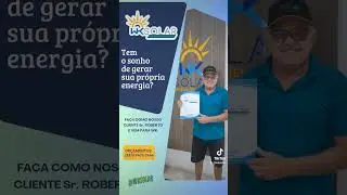 mais um cliente que vai gerar sua própria energia com a Wk solar ☀️