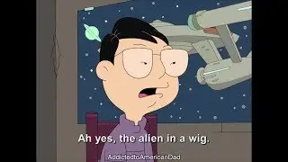 American Dad - Roger is an Alien