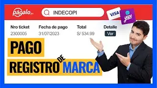 💰PAGO - Registro de marca en Indecopi 2023 - Págalo.pe con Yape o Tarjeta