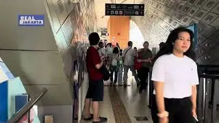 SUASANA JAKARTA SEHARI SEBELUM LEBARAN IDUL FITRI