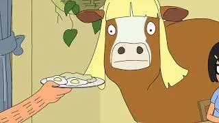 dramatic cow