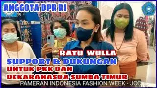 SUPPORT IBU RATU WULLA  KEPADA PKK DAN DEKRANASDA SUMBA TIMUR & NTT - Hockychannel