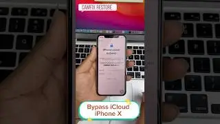 Bypass iCloud iPhone X with signal SIM card (Sim working 100%)