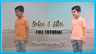 How To Professionally Enhance A Photo In Photoshop CC | Secret Setting