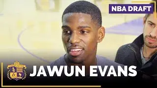 NBA Draft Prospect: Jawun Evans Lakers Interview (Guard, Oklahoma State)